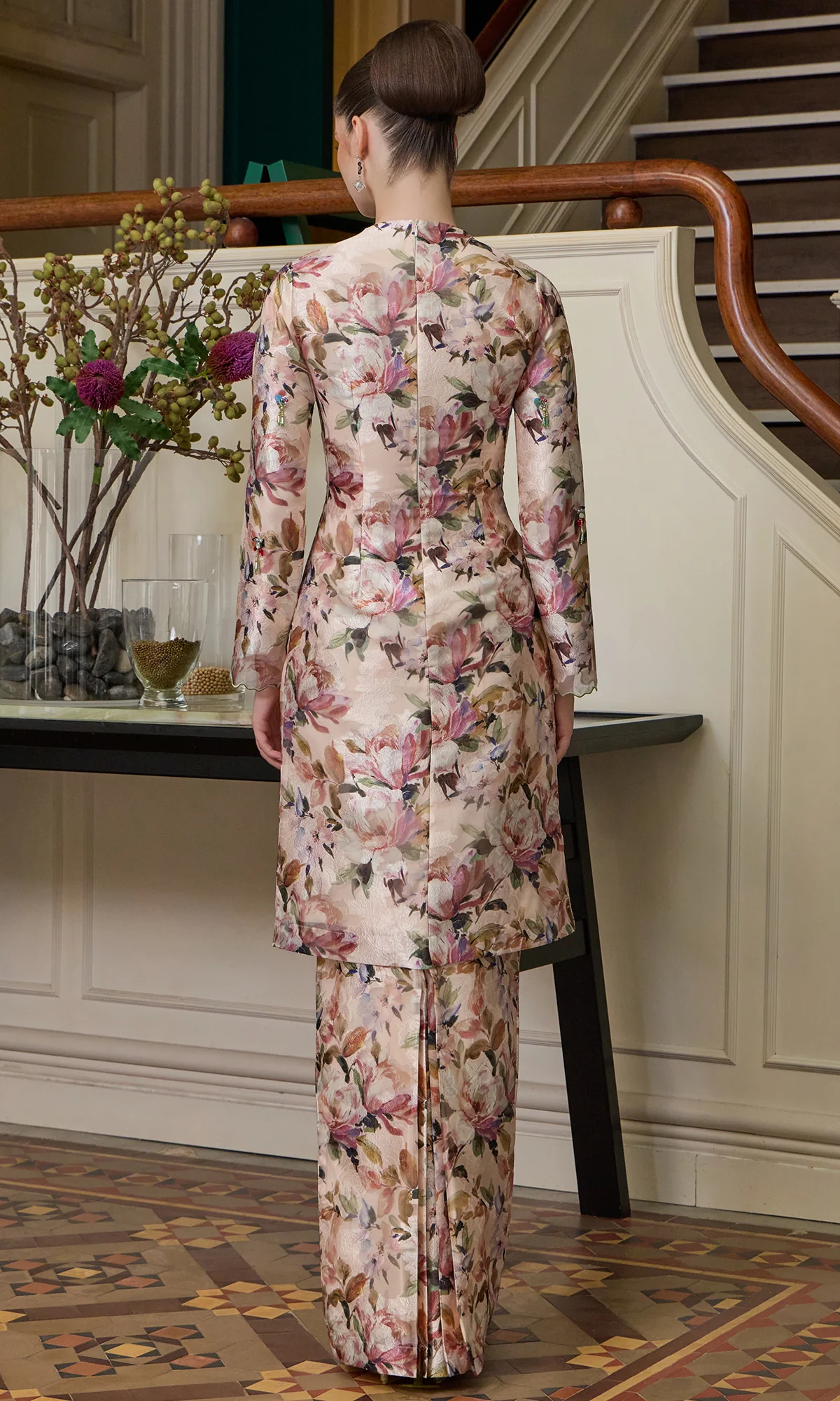 Ariel Kurung in Soft Cream - Image 4