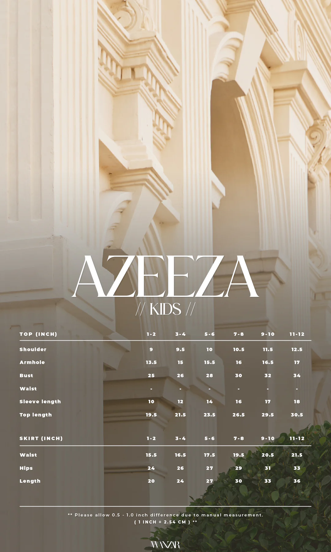 Azeeza Kurung Kids in Dark Brown - Image 3