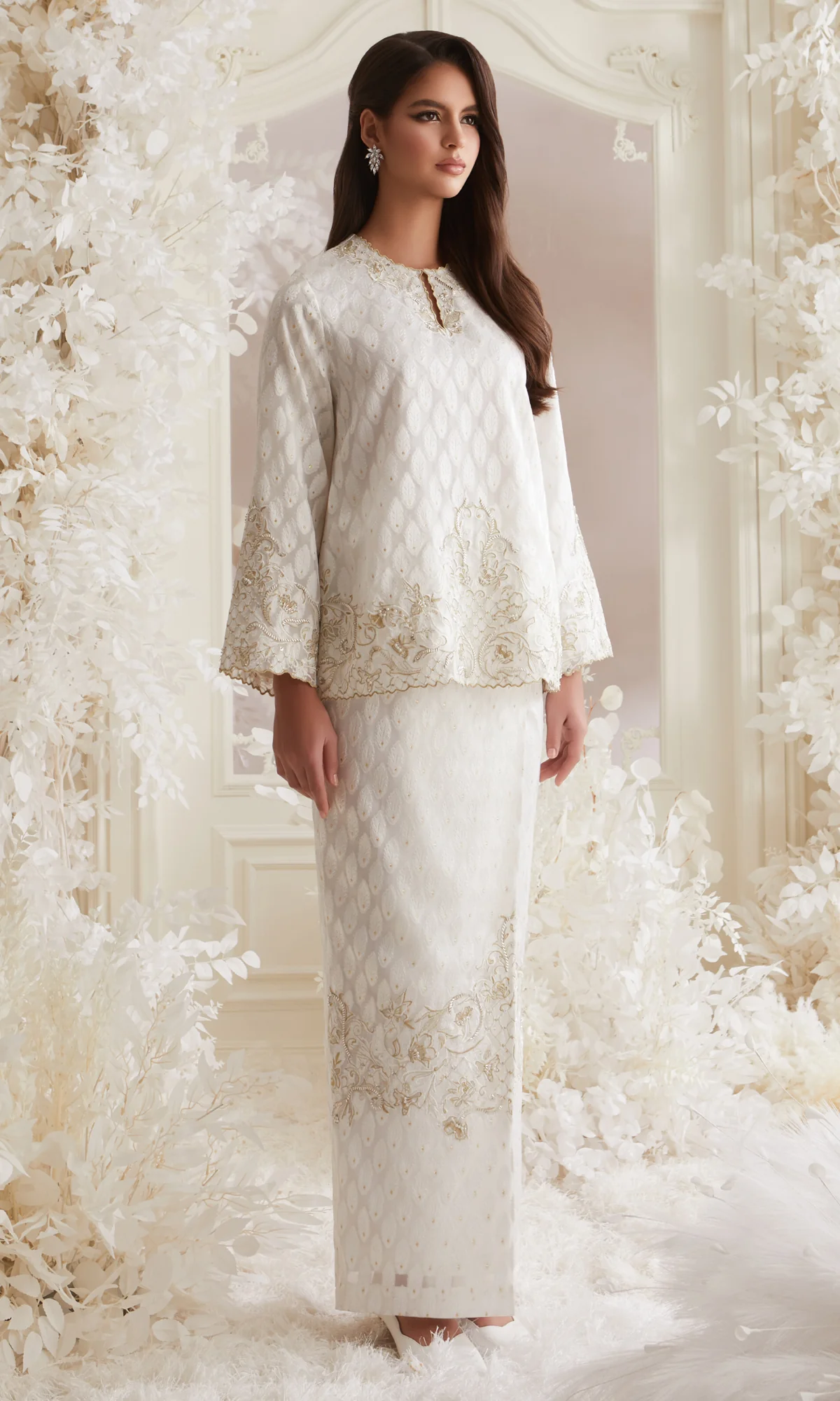 Delphine Brides in Off White - Image 3
