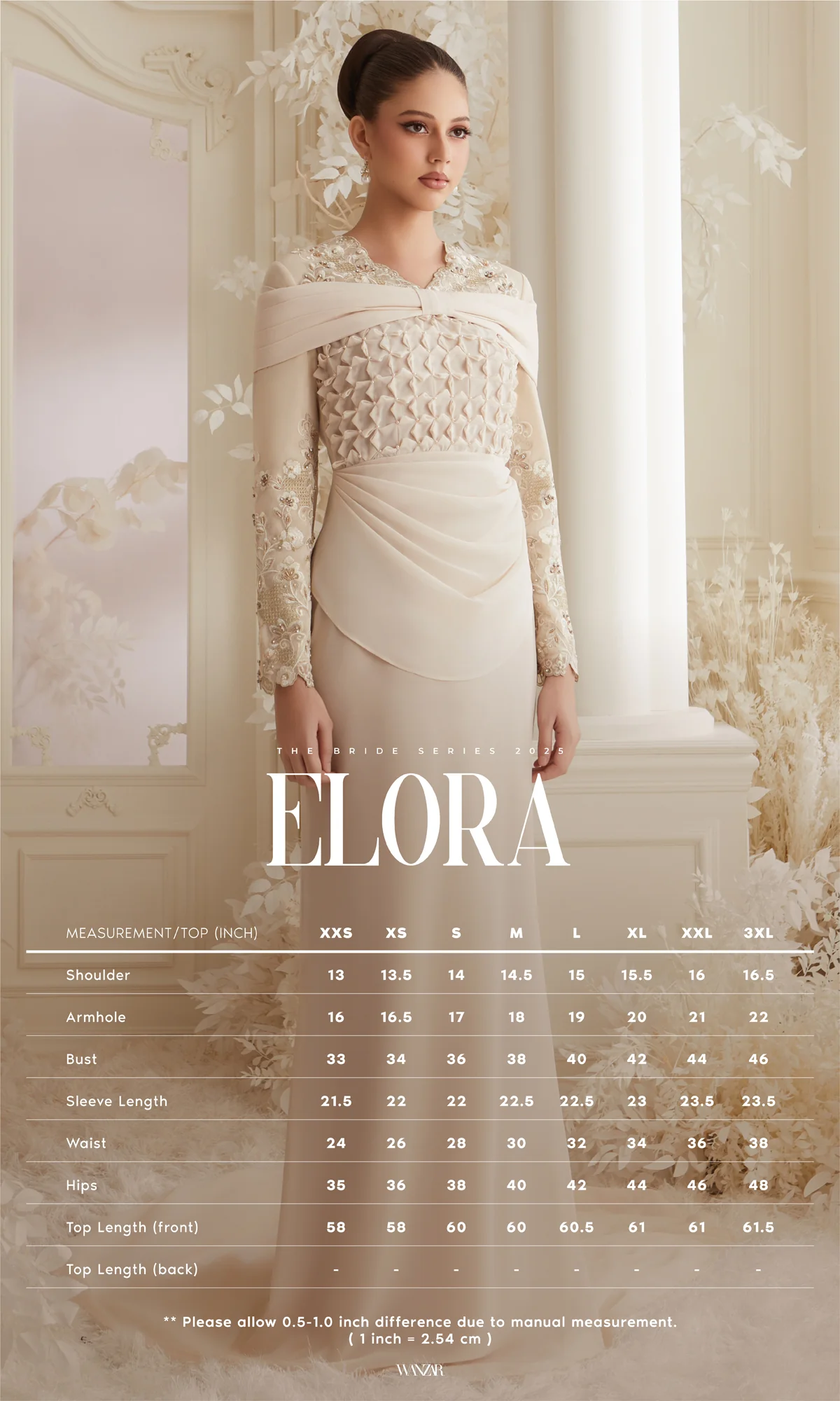 Elora Dress in Champagne - Image 4