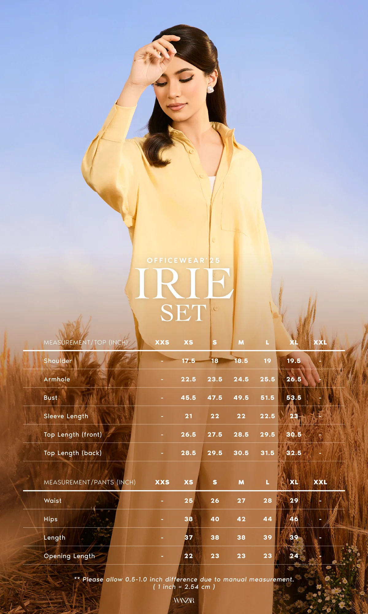 Irie Set in French Blue - Image 4