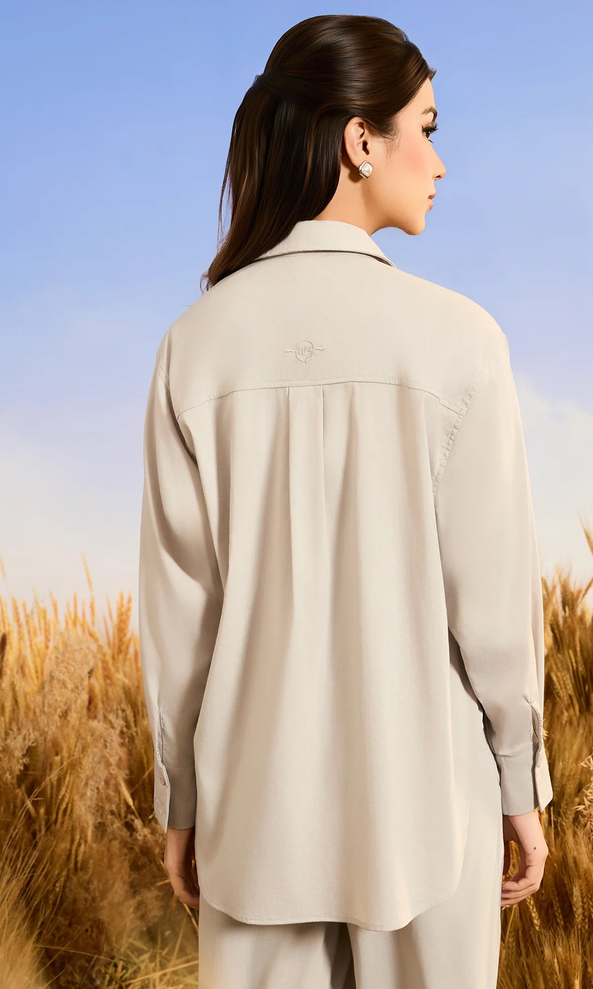 Irie Set in Pale Powder Grey - Image 3