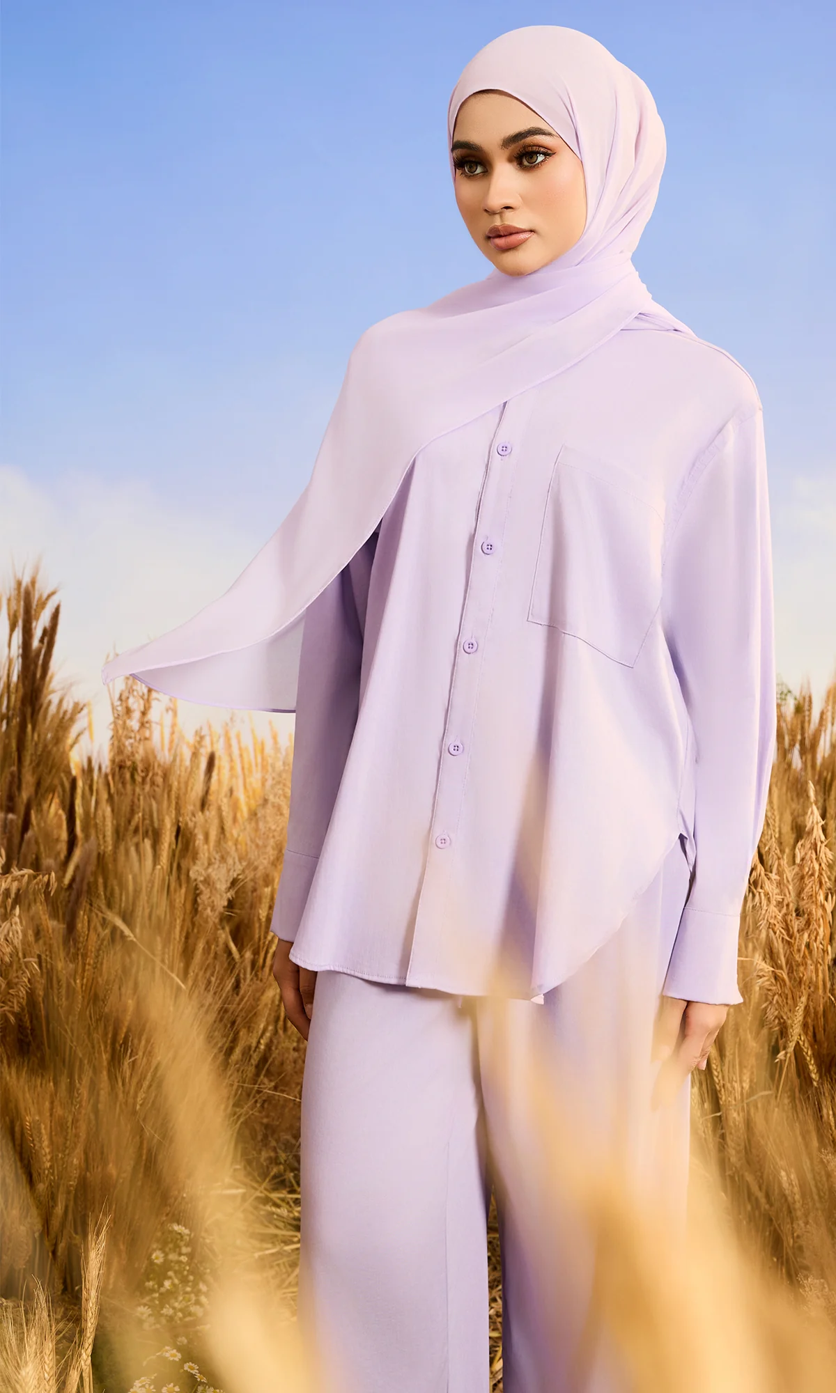 Irie Set in Pastel Purple - Image 3