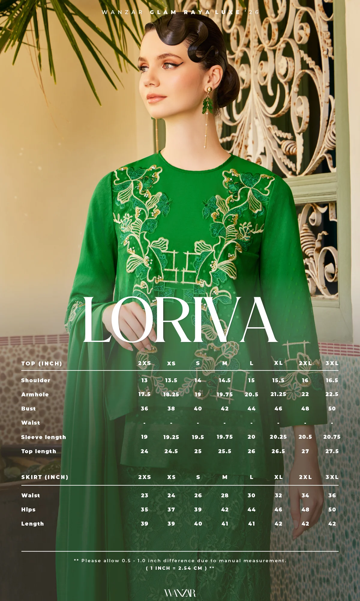 Loriva Kurung in Mulberry - Image 5