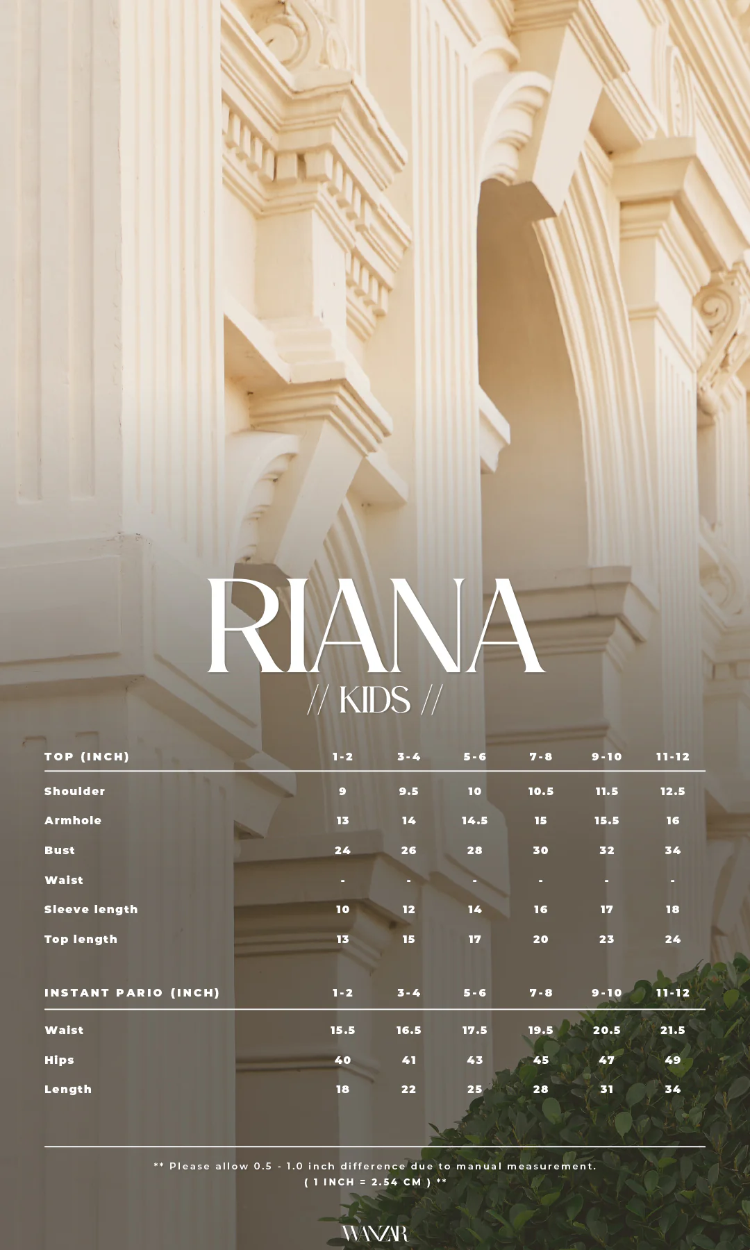 Riana Kurung Kids in Blue - Image 3