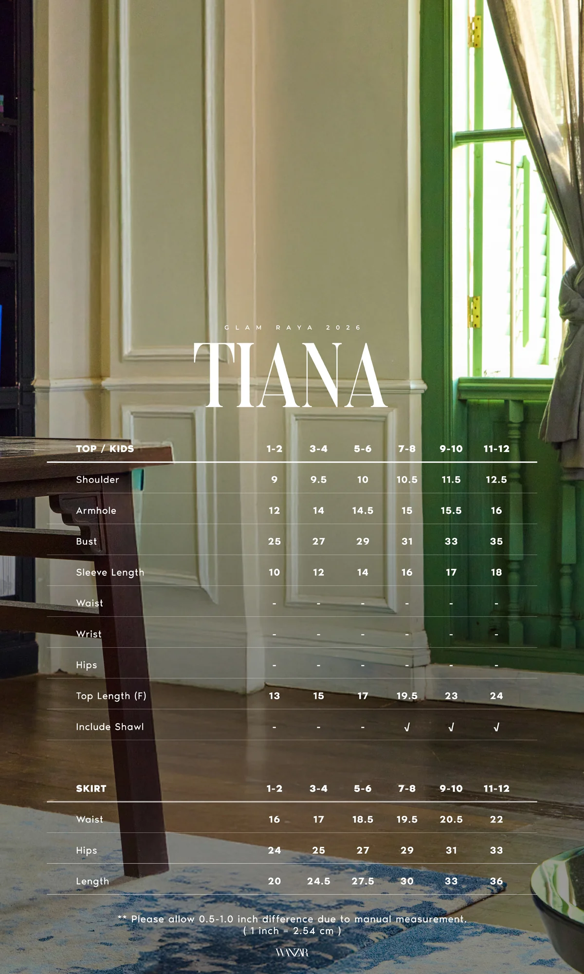 Tiana Kurung Kids in Honey Yellow - Image 3