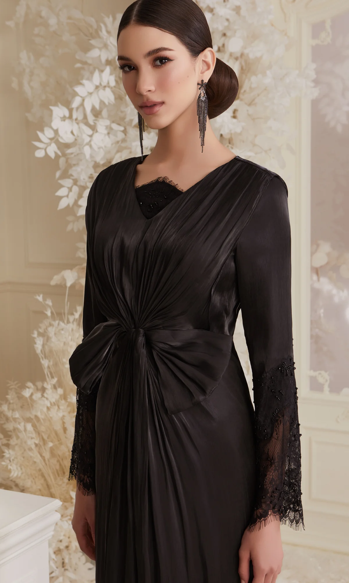 Willow Dress in Black - Image 3